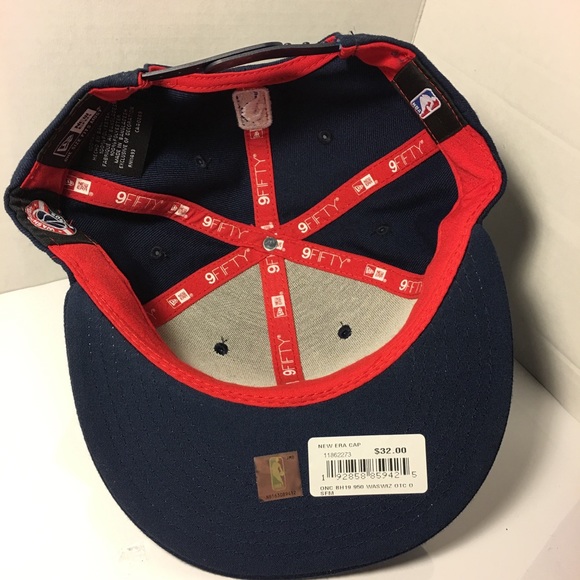 Washington Wizards New-Era 9Fifty SnapBack Hat - Picture 2 of 8